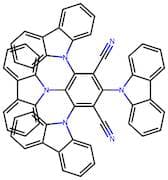 2,4,5,6-Tetrakis(Carbazol-9-Yl)-1,3-Dicyanobenzene