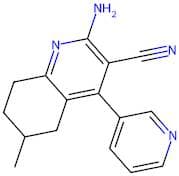 2-Amino-6-Methyl-4-(Pyridin-3-Yl)-5,6,7,8-Tetrahydroquinoline-3-Carbonitrile