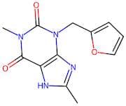 3-(2-Furanylmethyl)-3,7-Dihydro-1,8-Dimethyl-1H-Purine-2,6-Dione
