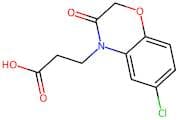 3-(6-Chloro-3-Oxo-2H-Benzo[B][1,4]Oxazin-4(3H)-Yl)Propanoic Acid