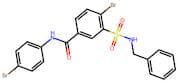 3-(N-Benzylsulfamoyl)-4-Bromo-N-(4-Bromophenyl)Benzamide