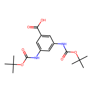 3,5-di-(Tert-Butyloxycarbonylamino)Benzoic Acid
