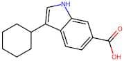 3-Cyclohexylindole-6-Carboxylicacid