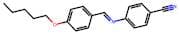 4-((4-(Pentyloxy)Benzylidene)Amino)Benzonitrile