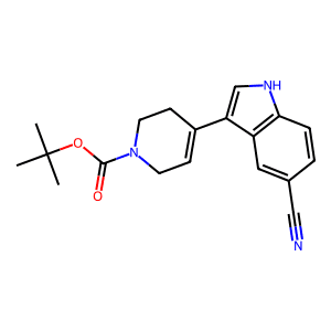 4-(5-Cyano-1H-Indol-3-Yl)-3,6-Dihydro-2H-Pyridine-1-Carboxylic Acid Tert-Butyl Ester