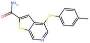 4-(P-Tolylthio)Thieno[2,3-C]Pyridine-2-Carboxamide
