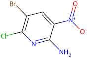 5-BroMo-6-chloro-3-nitropyridin-2-aMine