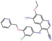 6-Amino-4-((3-Chloro-4-(Pyridin-2-Ylmethoxy)Phenyl)Amino)-7-Ethoxyquinoline-3-Carbonitrile