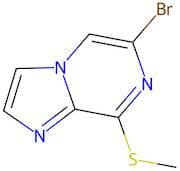6-Bromo-8-Methylthioimidazo[1,2-A]Pyrazinamine