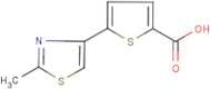 5-(2-Methyl-1,3-thiazol-4-yl)thiophene-2-carboxylic acid