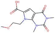 7-(2-Methoxyethyl)-1,3-Dimethyl-2,4-Dioxopyrrolo[2,3-d]Pyrimidine-6-Carboxylic Acid