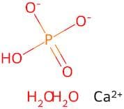 Calcium hydrogenphosphate dihydrate