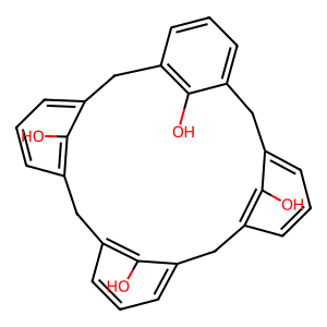 Calix[4]arene-25,26,27,28-tetrol