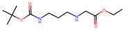 Ethyl 2-((3-((Tert-Butoxycarbonyl)Amino)Propyl)Amino)Acetate