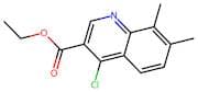 Ethyl 4-Chloro-7,8-Dimethylquinoline-3-Carboxylate