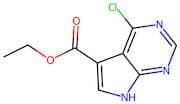 Ethyl 4-chloro-7H-pyrrolo[2,3-d]pyrimidine-5-carboxylate