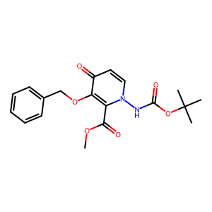 Methyl 3-(Benzyloxy)-1-((Tert-Butoxycarbonyl)Amino)-4-Oxo-1,4-Dihydropyridine-2-Carboxylate