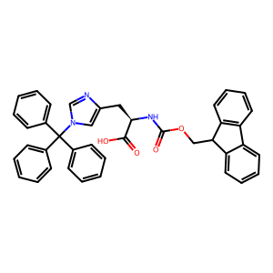 N-α-Fmoc-N-IM-Trityl-D-Histidine