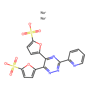 Sodium 5,5’-(3-(Pyridin-2-Yl)-1,2,4-Triazine-5,6-Diyl)Bis(Furan-2-Sulfonate)