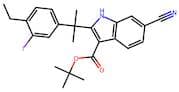 Tert-Butyl 6-Cyano-2-(2-(4-Ethyl-3-Iodophenyl)Propan-2-Yl)-1H-Indole-3-Carboxylate