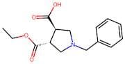 Trans-1-Benzyl-4-(Ethoxycarbonyl)Pyrrolidine-3-Carboxylic Acid