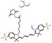 Triethylamine 2-(5-(1-(6-((2,5-Dioxopyrrolidin-1-Yl)Oxy)-6-Oxohexyl)-3,3-Dimethyl-5-Sulfonatoindol…