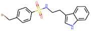 {[4-(Bromomethyl)phenyl]sulphonyl}(2-indol-3-ylethyl)amine