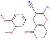 2-Amino-4-(3,4-dimethoxyphenyl)-5-oxo-4,6,7,8-tetrahydro2H-chromene-3-carbonitrile