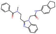 N-(2-(1-(2-((2,3-Dihydro-1H-Inden-5-Yl)Amino)-2-Oxoethyl)-1H-Benzo[D]Imidazol-2-Yl)Ethyl)-N-Methyl…