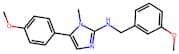 N-(3-Methoxybenzyl)-5-(4-Methoxyphenyl)-1-Methyl-1H-Imidazol-2-Amine