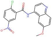2-Chloro-N-(6-methoxyquinolin-4-yl)-5-nitrobenzamide
