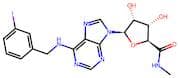 (2S,3S,4R,5R)-3,4-Dihydroxy-5-(6-((3-Iodobenzyl)Amino)-9H-Purin-9-Yl)-N-Methyltetrahydrofuran-2-Ca…