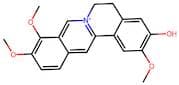 3-Hydroxy-2,9,10-Trimethoxy-5,6-Dihydroisoquinolino[3,2-A]Isoquinolin-7-Ium