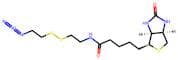 Azide-C2-Ss-C2-Biotin
