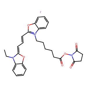 2-(3-(3-(6-((2,5-Dioxopyrrolidin-1-Yl)Oxy)-6-Oxohexyl)Benzo[D]Oxazol-2(3H)-Ylidene)Prop-1-En-1-Yl)…