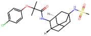 Rel-2-(4-Chlorophenoxy)-2-Methyl-N-((1S,2R)-5-(Methylsulfonamido)Adamantan-2-Yl)Propanamide