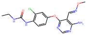 1-(4-((6-Amino-5-((Methoxyimino)Methyl)Pyrimidin-4-Yl)Oxy)-2-Chlorophenyl)-3-Ethylurea