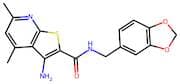 3-Amino-N-(Benzo[D][1,3]Dioxol-5-Ylmethyl)-4,6-Dimethylthieno[2,3-B]Pyridine-2-Carboxamide