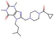 8-((4-(Cyclopropanecarbonyl)Piperazin-1-Yl)Methyl)-7-Isopentyl-1,3-Dimethyl-1H-Purine-2,6(3H,7H)-D…