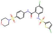 5-Chloro-2-(5-Chlorothiophene-2-Sulfonamido)-N-(4-(Morpholinosulfonyl)Phenyl)Benzamide