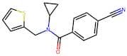4-Cyano-N-Cyclopropyl-N-(Thiophen-2-Ylmethyl)Benzamide