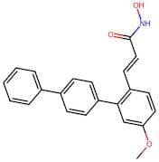 (E)-N-Hydroxy-3-(5-methoxy-[1,1':4',1''-terphenyl]-2-yl)acrylamide