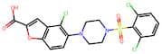 4-Chloro-5-(4-((2,6-Dichlorophenyl)Sulfonyl)Piperazin-1-Yl)Benzofuran-2-Carboxylic Acid