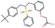 2-(3-((N-(4-(Tert-Butyl)Benzyl)Pyridine-3-Sulfonamido)Methyl)Phenoxy)Acetic Acid