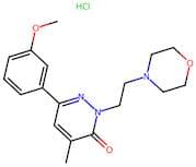 6-(3-Methoxyphenyl)-4-Methyl-2-(2-Morpholinoethyl)Pyridazin-3(2H)-One Hydrochloride