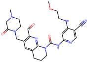 N-(5-Cyano-4-((2-Methoxyethyl)Amino)Pyridin-2-Yl)-7-Formyl-6-((4-Methyl-2-Oxopiperazin-1-Yl)Methyl…