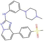 N-(3-(4-Methylpiperazin-1-Yl)Phenyl)-8-(4-(Methylsulfonyl)Phenyl)-[1,2,4]Triazolo[1,5-A]Pyridin-2-…