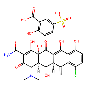 Meclocycline Sulfosalicylate Salt