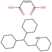 2-(2,2-Dicyclohexylethyl)Piperidine Maleate