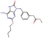 Methyl 2-(3-((6-Amino-2-Butoxy-8-Oxo-7,8-Dihydro-9H-Purin-9-Yl)Methyl)Phenyl)Acetate